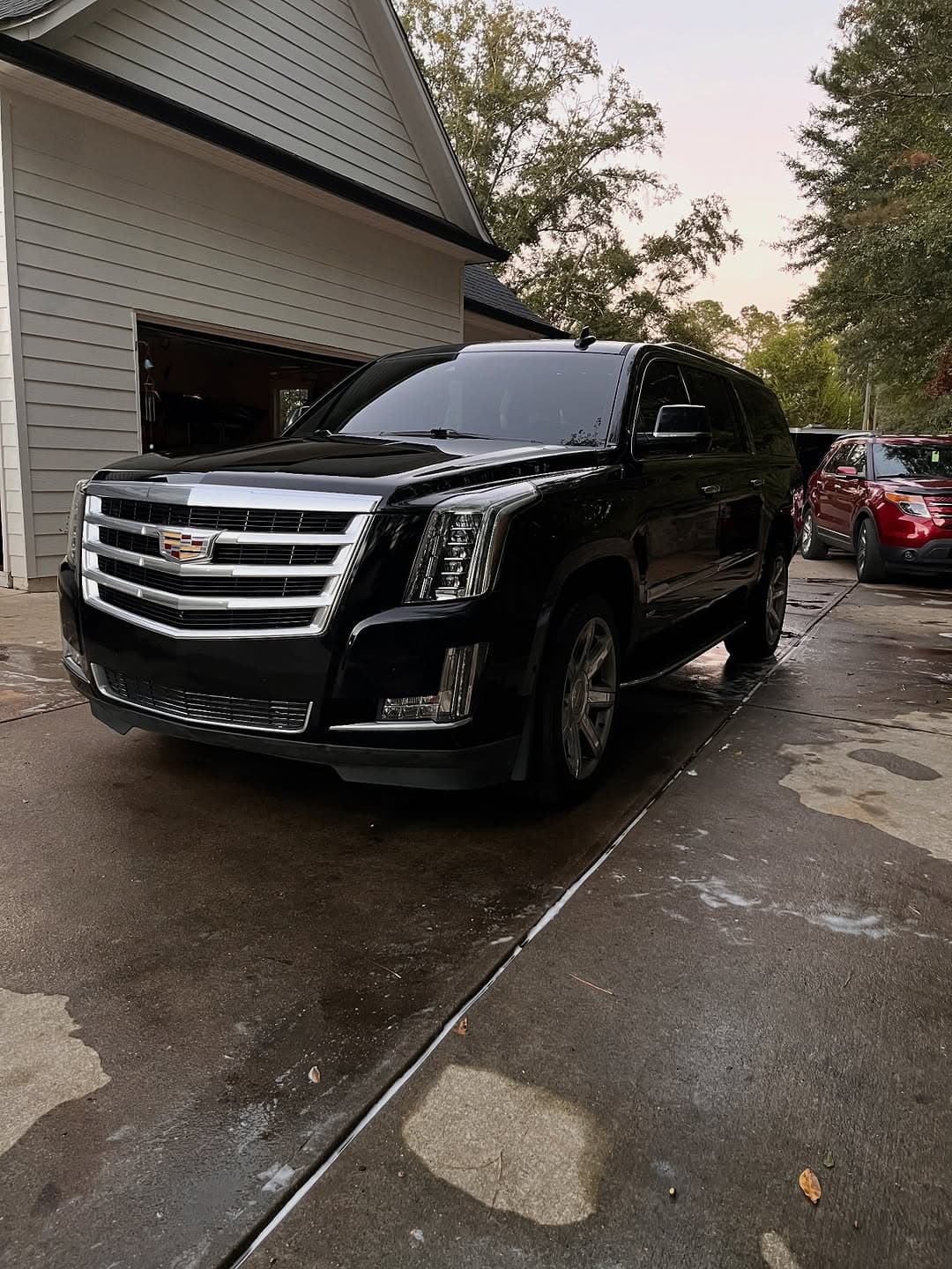 Cadillac Escalade exterior after paint correction, Cumming GA